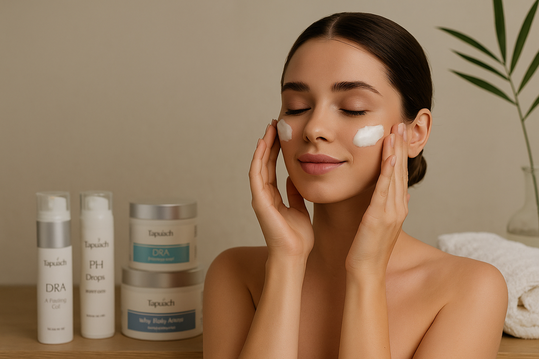 שגרת טיפוח יומית לעור בריא וזוהר – עם מוצרי Cosmetico 🍎