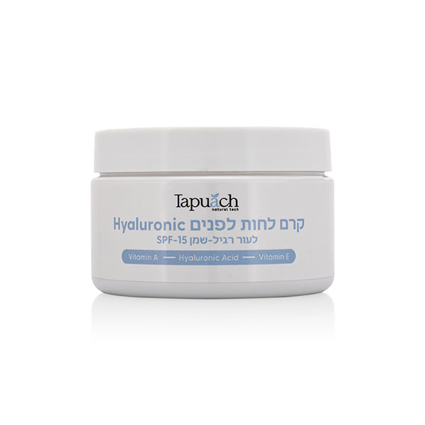 קרם לחות (היאלרוני) לעור רגיל- שמן spf15 250 מ"ל